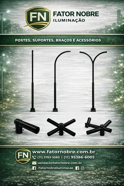 Braço para iluminação