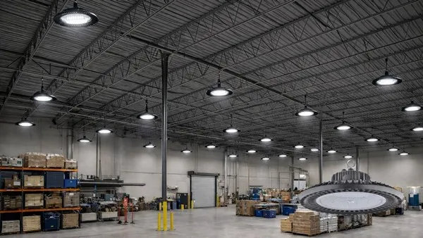 Empresa de iluminação para galpão industrial
