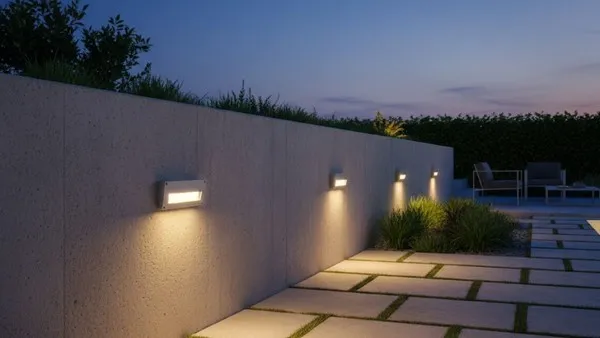 Iluminação para área externa