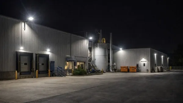 Iluminação exterior embutida