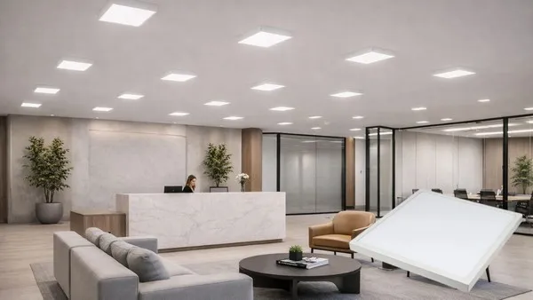 Iluminação led para sala limpa