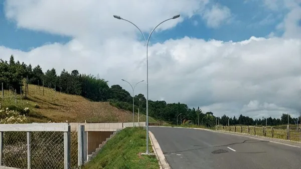 Lâmpada de poste de rua
