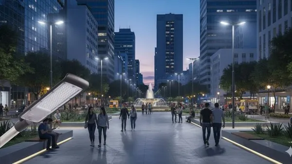 Luminária pública com led em Alagoas